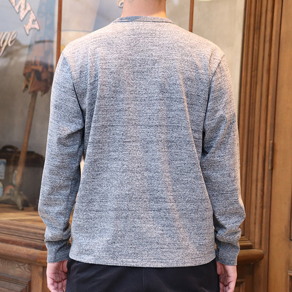 ROYAL POCKET L/S T-SHIRTS HEATHER GREY