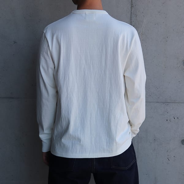ROYAL POCKET L/S T-SHIRTS WHITE