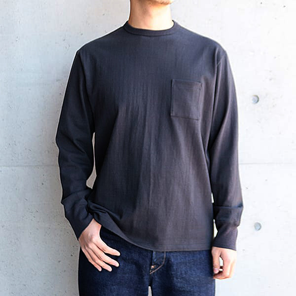 ROYAL POCKET L/S T-SHIRTS BLACK