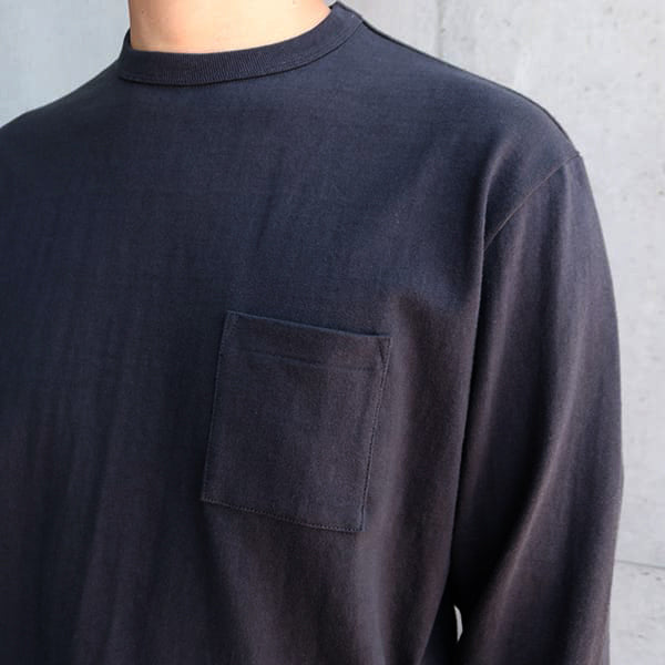 ROYAL POCKET L/S T-SHIRTS BLACK