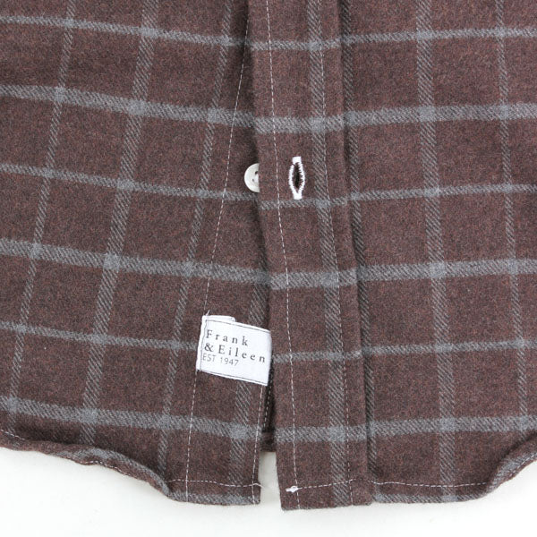 チェックコットンシャツ