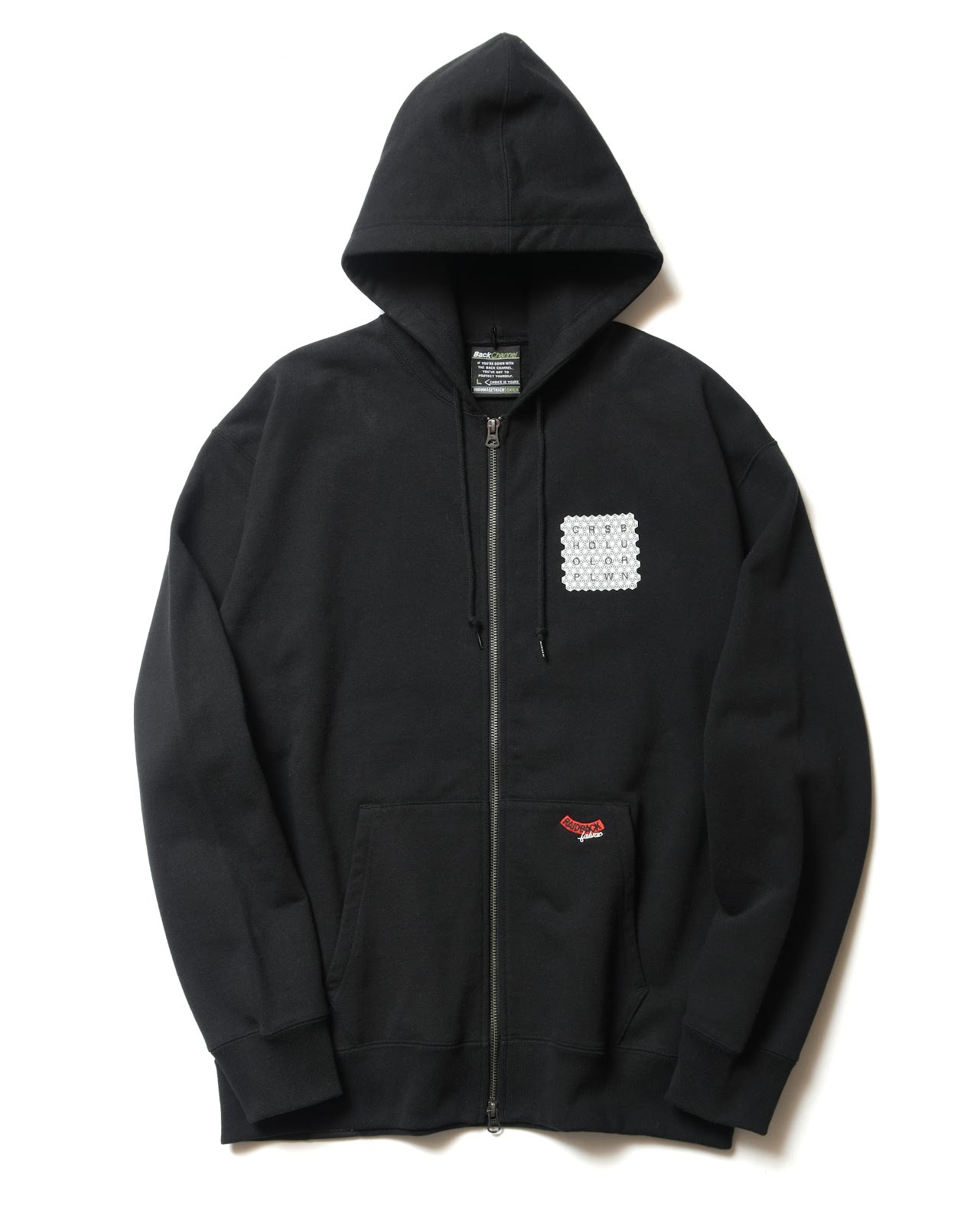 raidback fabric FULL ZIP PARKA