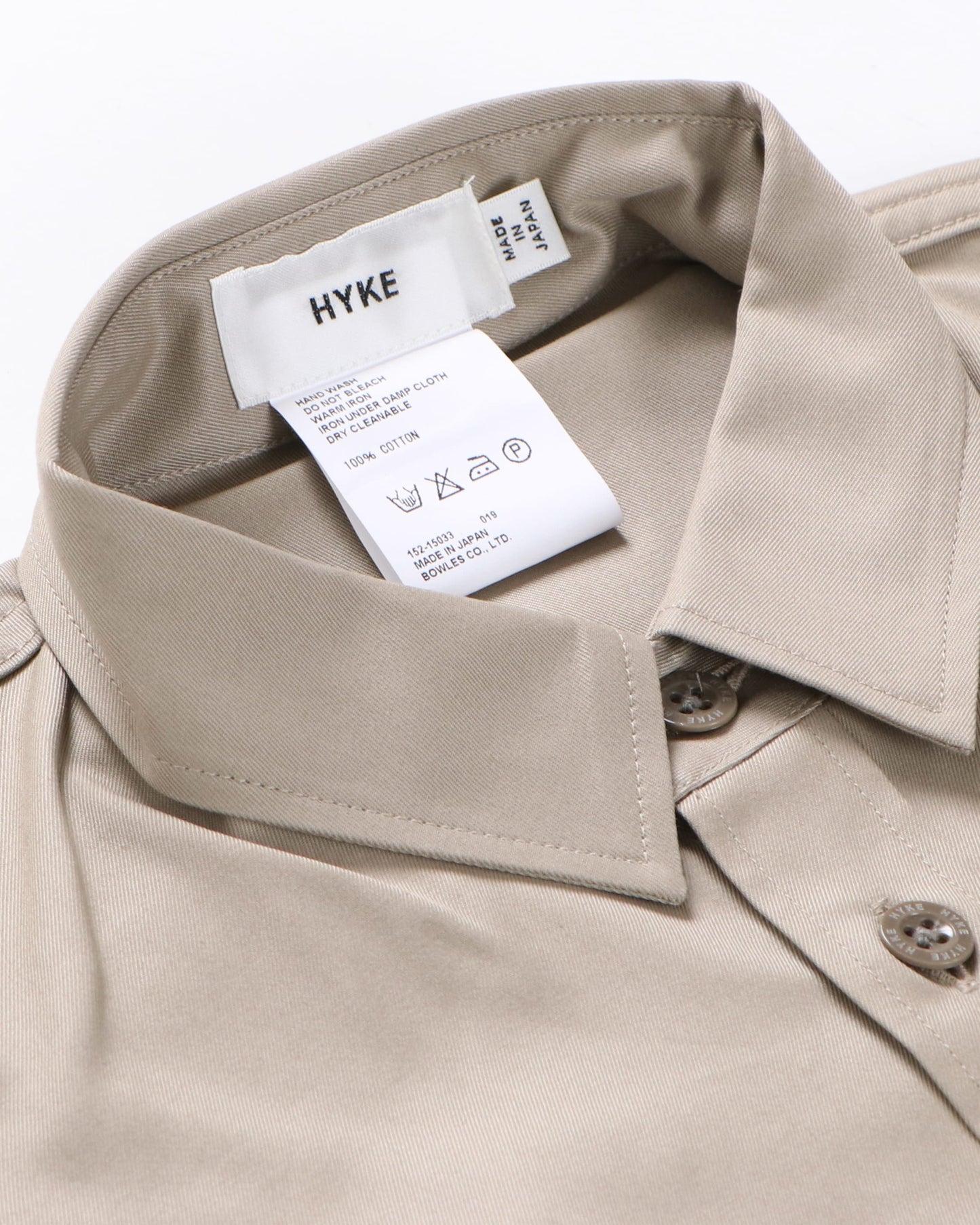 TWILL DETACHABLE COLLAR 15033