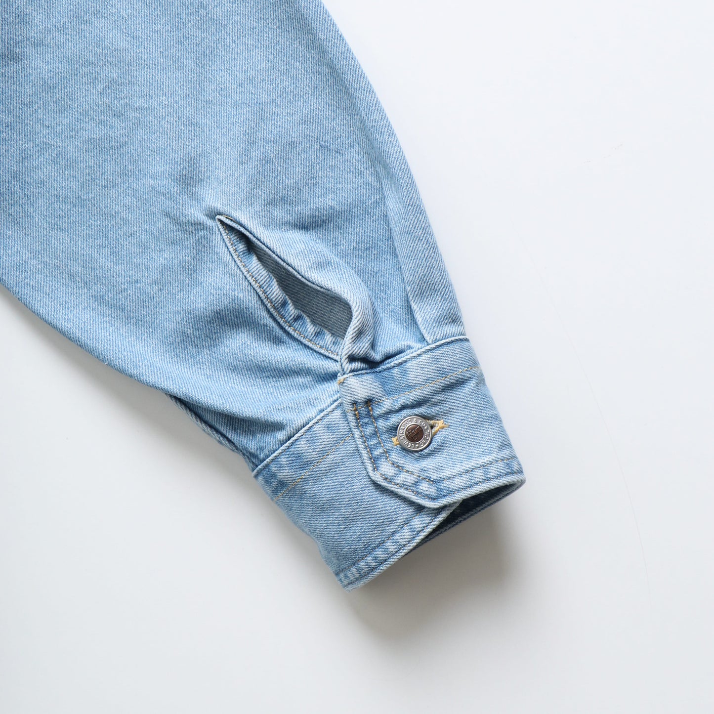 SILVERTAB OVERSIZED DENIM SHIRT