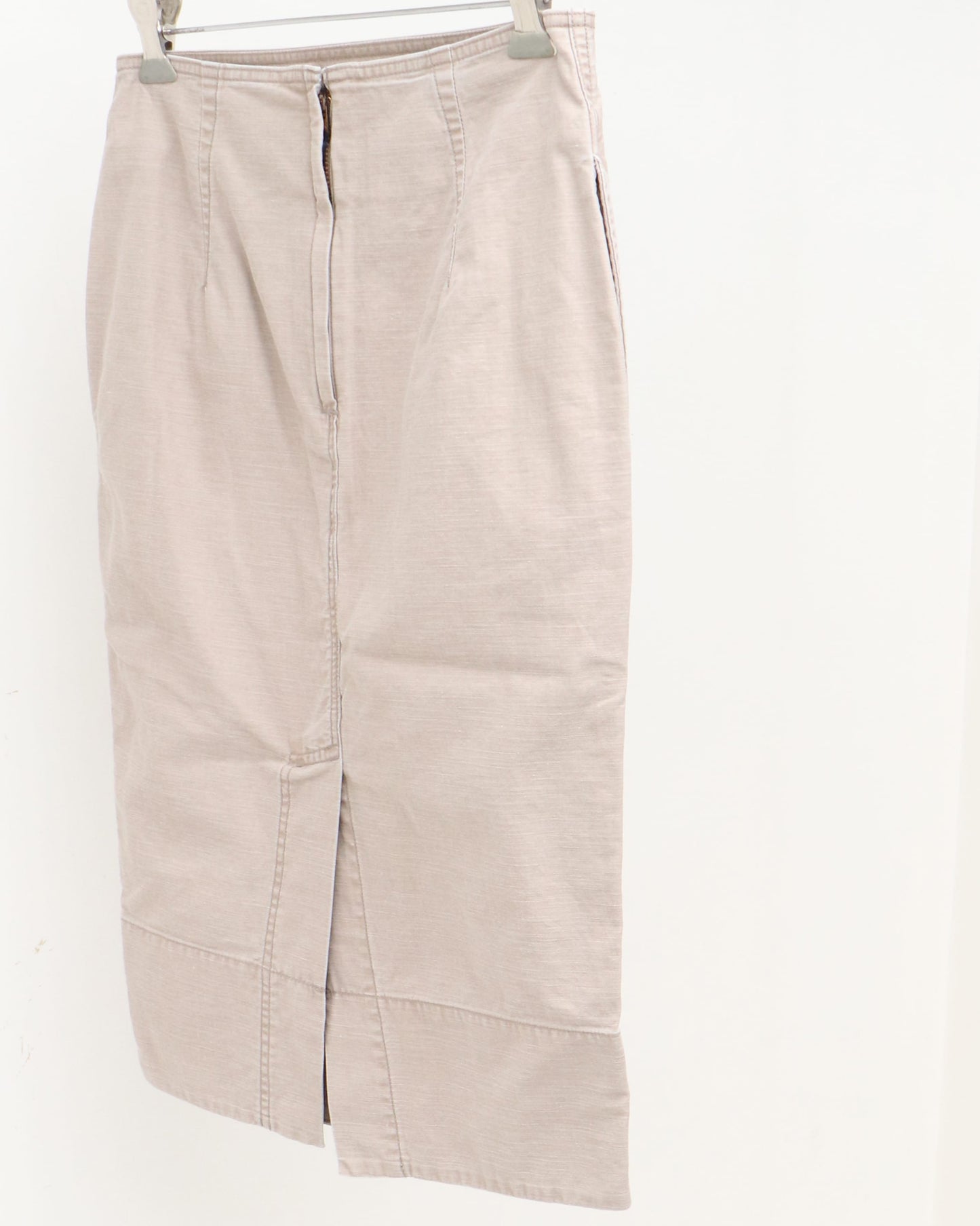 SOFIE BACK SATIN TIGHT LONG SKIRT