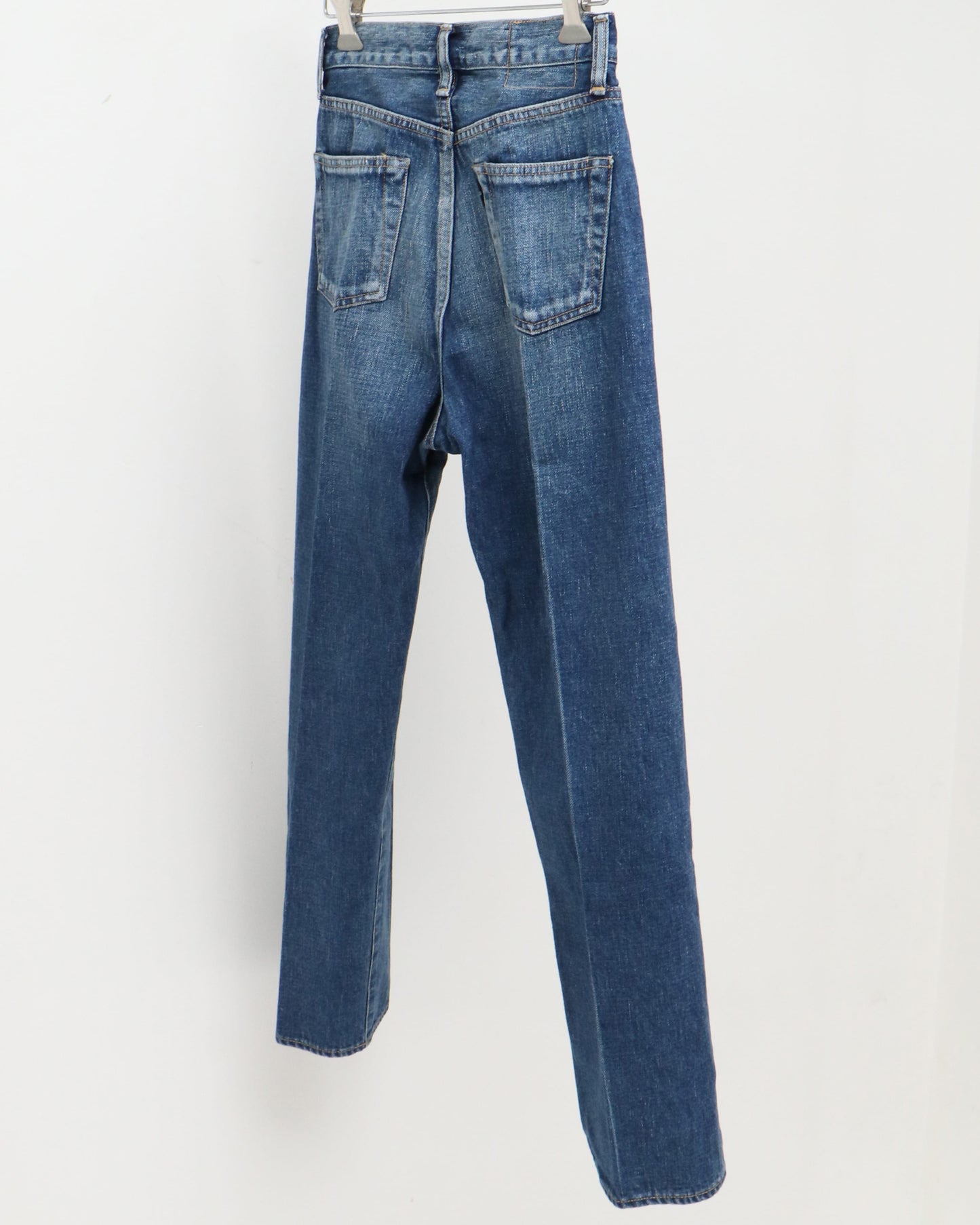 VINTAGE ハイウエストテーパードデニムパンツ