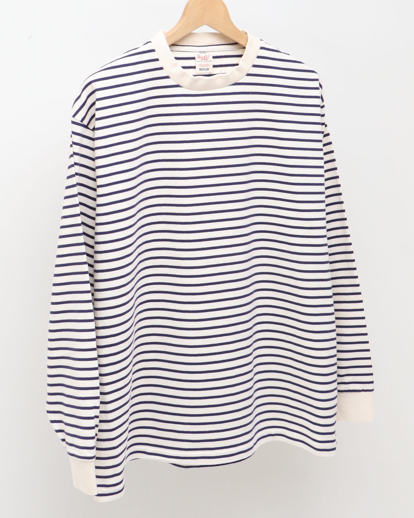 ORGANIC COTTON BORDER L/S T-SHIRT 69101