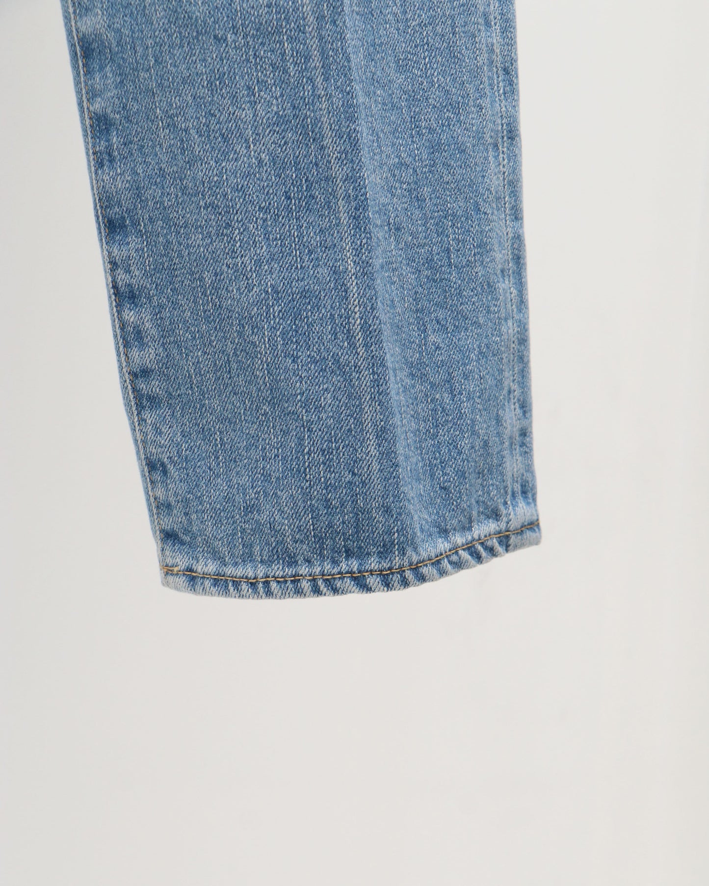 VINTAGE ハイウエストテーパードデニム