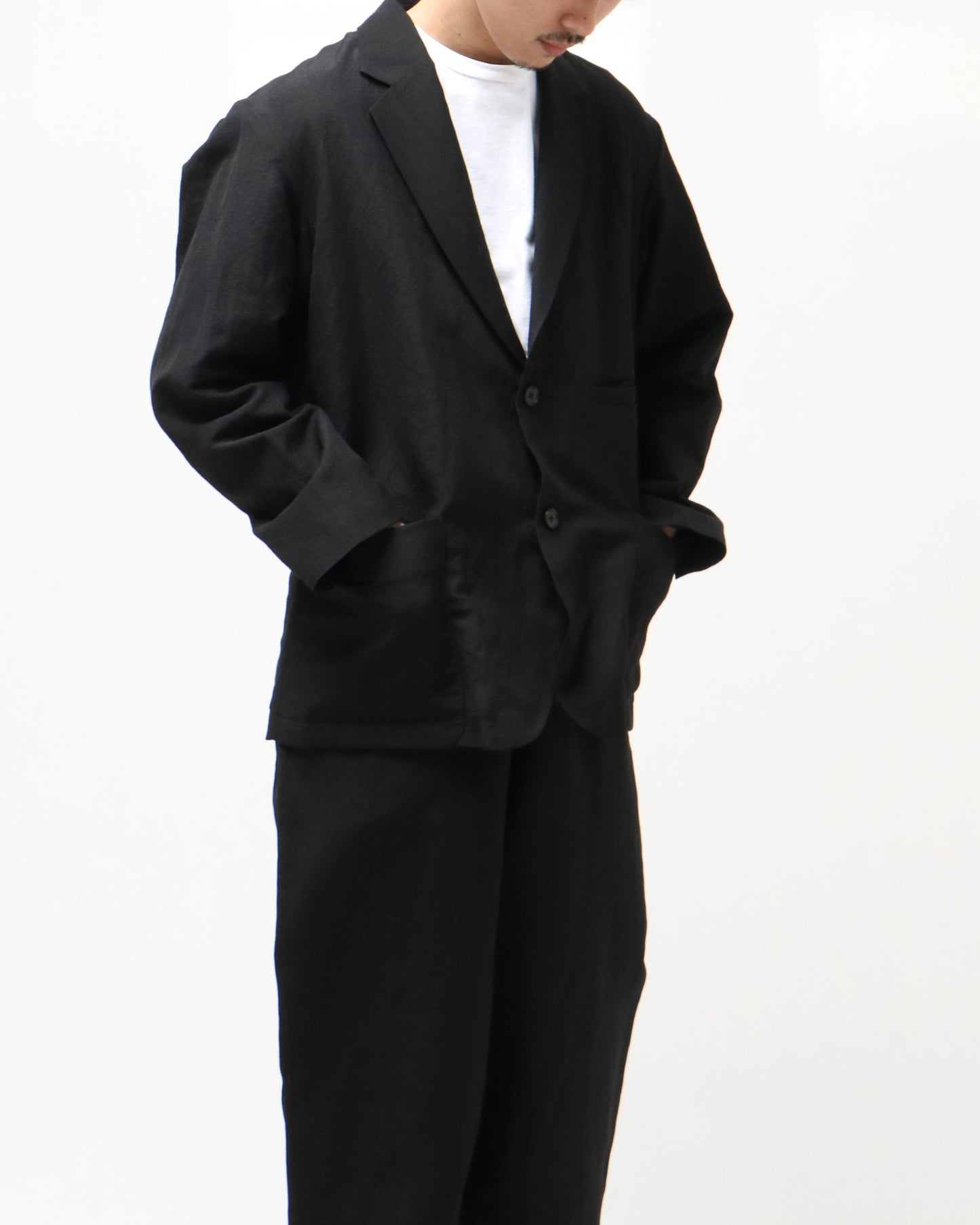 TRAVEL SUIT JACKET C BLACK