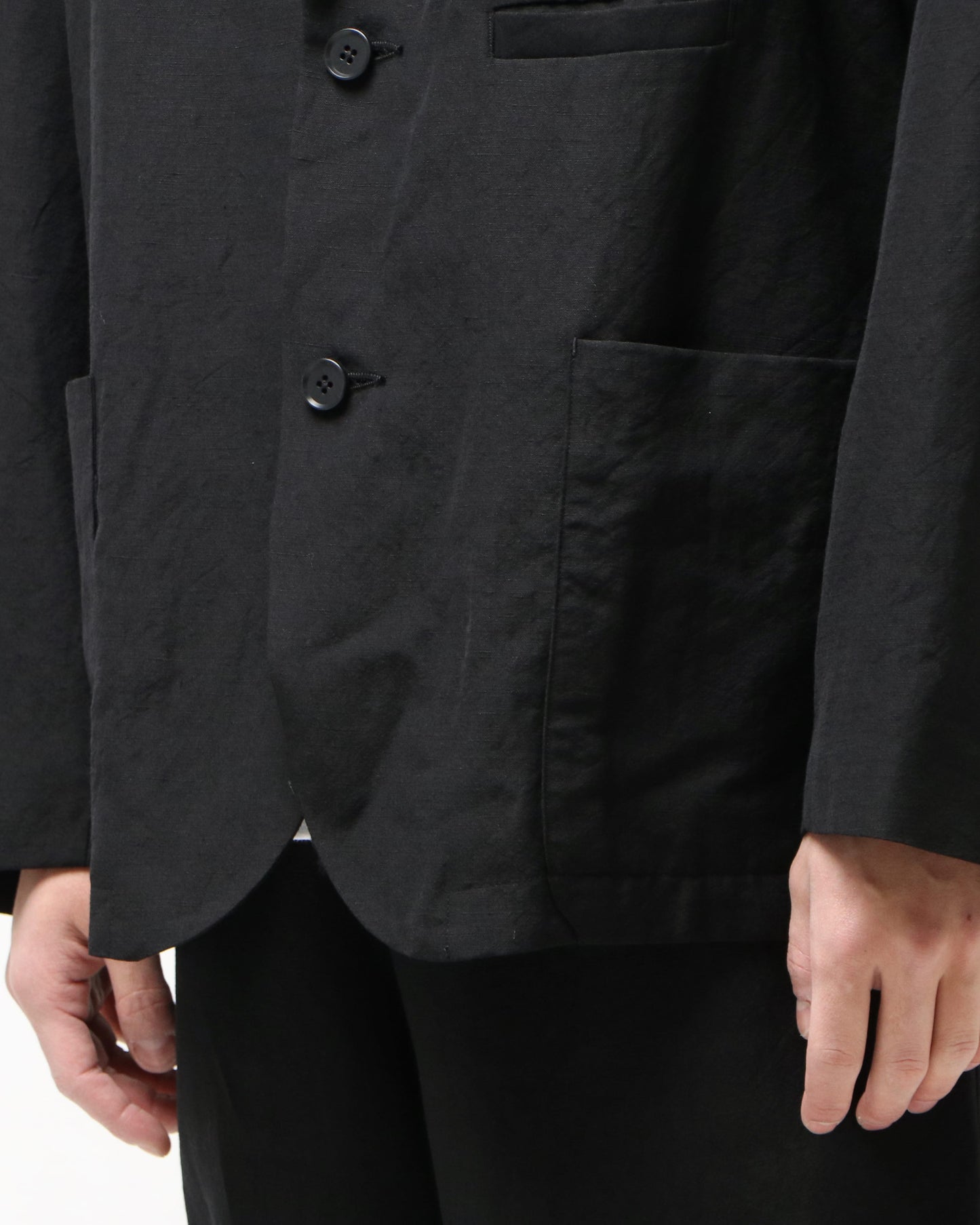 TRAVEL SUIT JACKET C BLACK