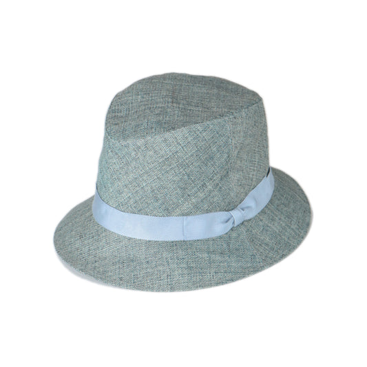 PAPER CLOTH SOFT HAT NARROW BLUE
