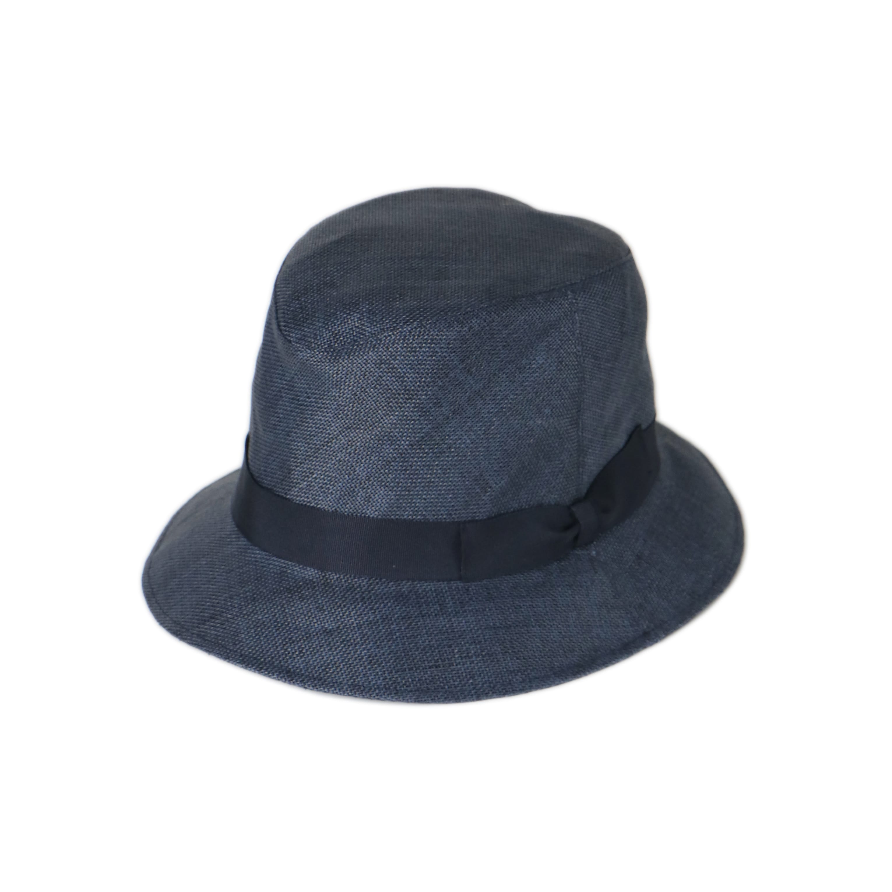 PAPER CLOTH SOFT HAT NARROW NAVY