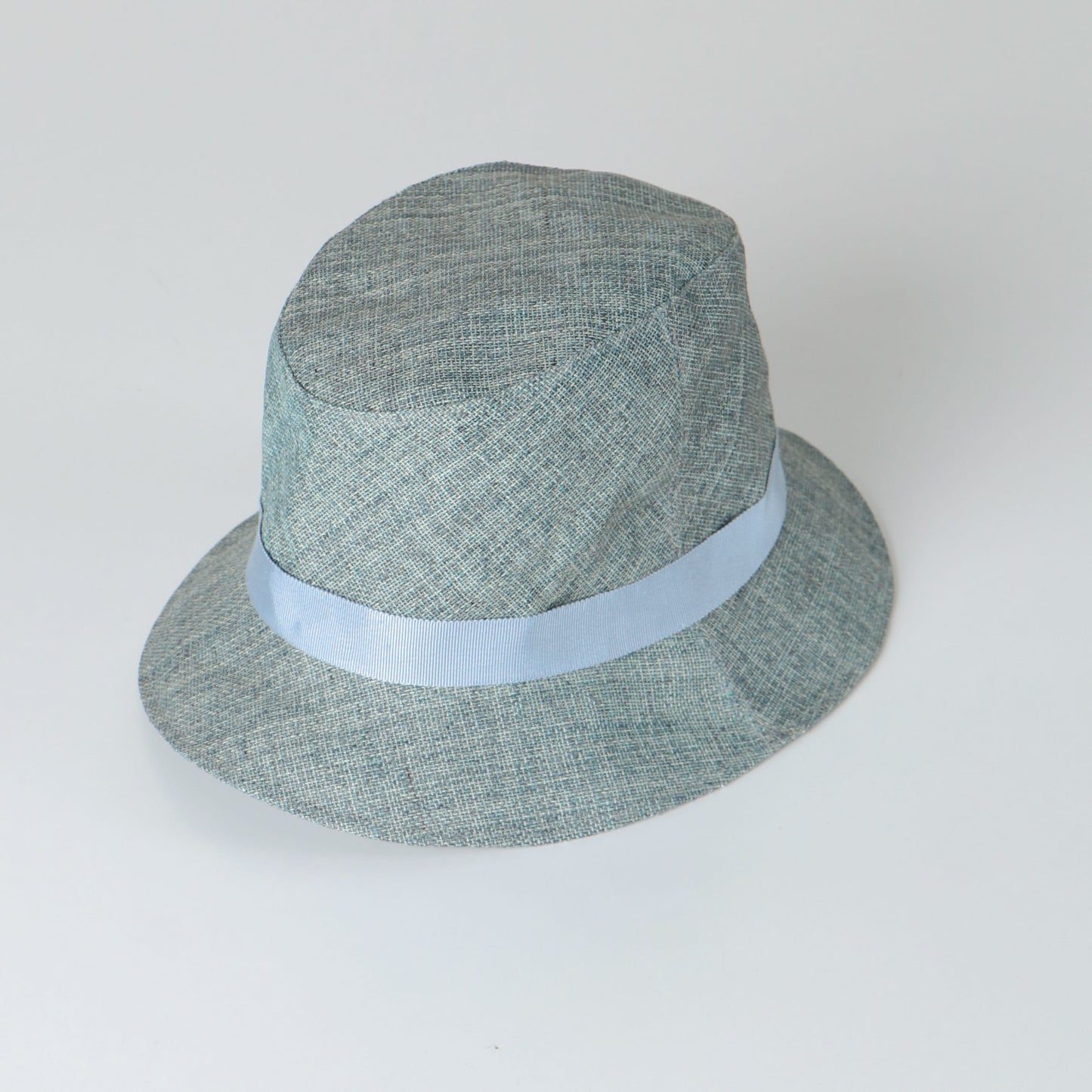 PAPER CLOTH SOFT HAT NARROW BLUE