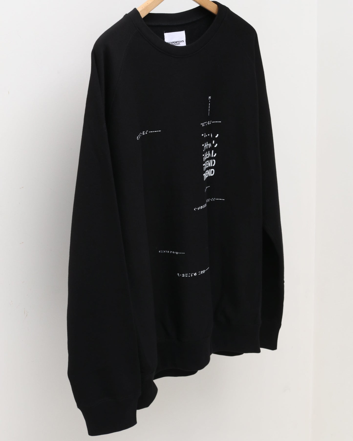 o/s crew neck sweat