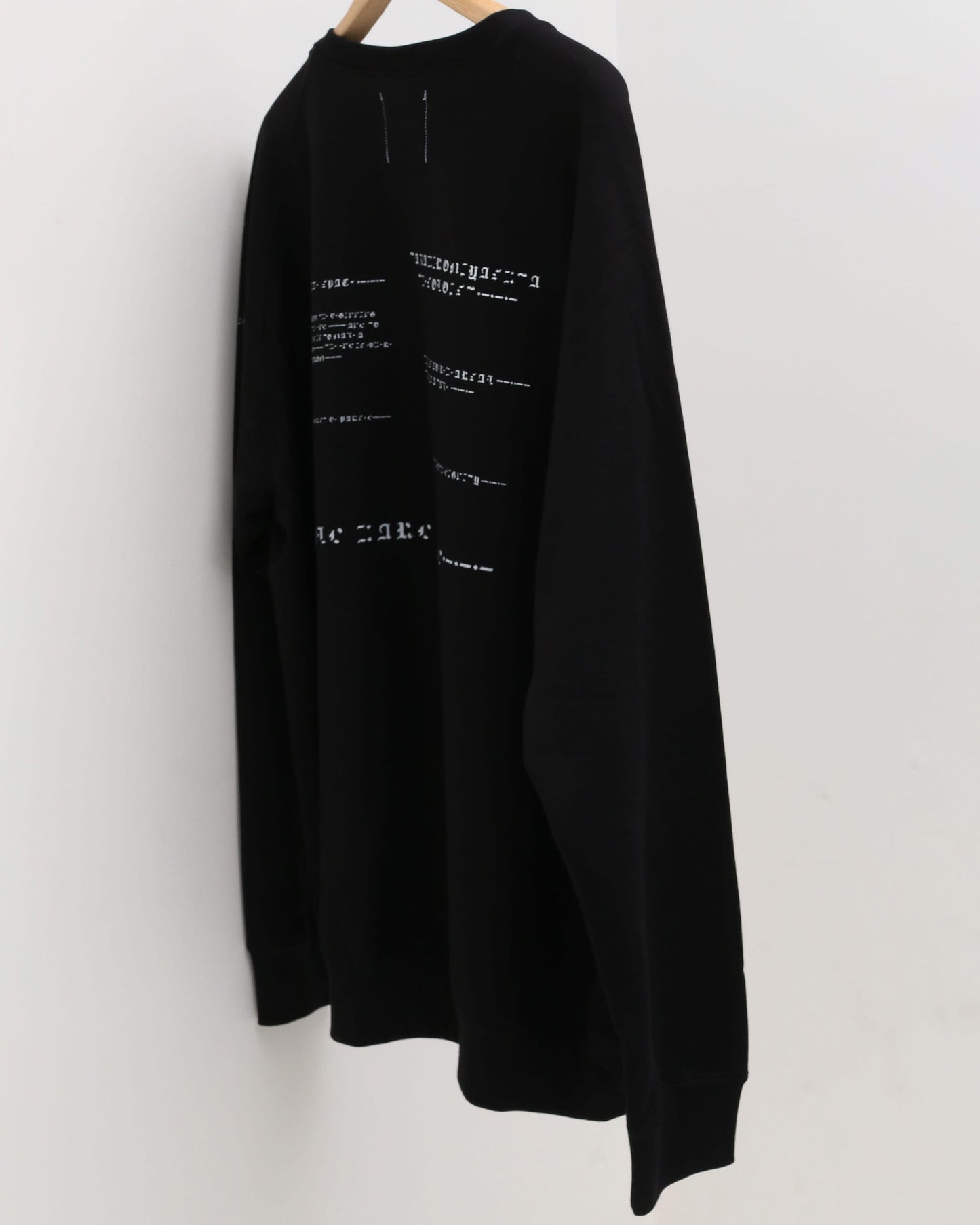 o/s crew neck sweat