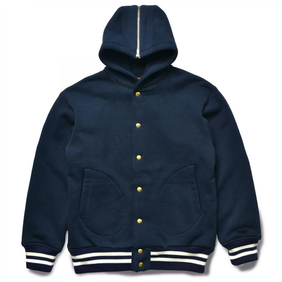 SNAP BUTTON HOODED SWEATSHIRT