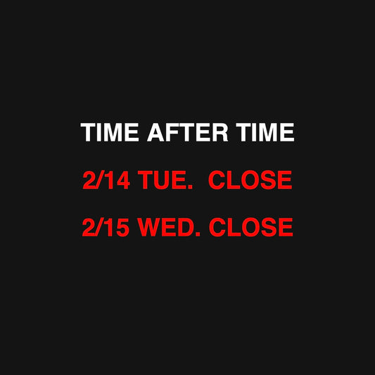 【TAT】   営業日についてのお知らせ