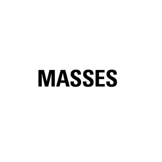 【TAT 2階】   MASSES 5月4日 土曜日 12:00 発売開始。