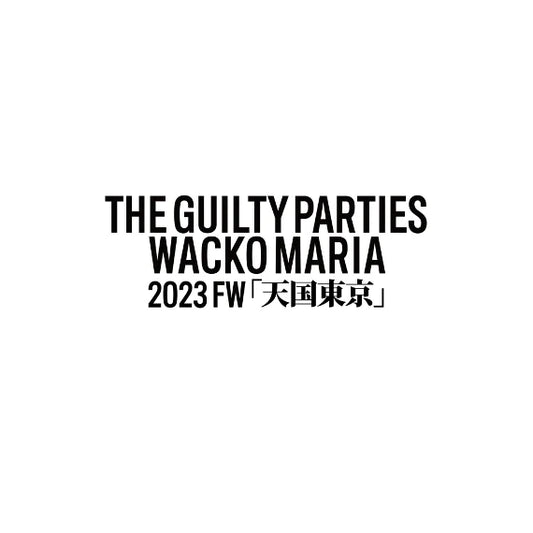 【TAT 2階】   WACKO MARIA 12月16日 土曜日 発売。