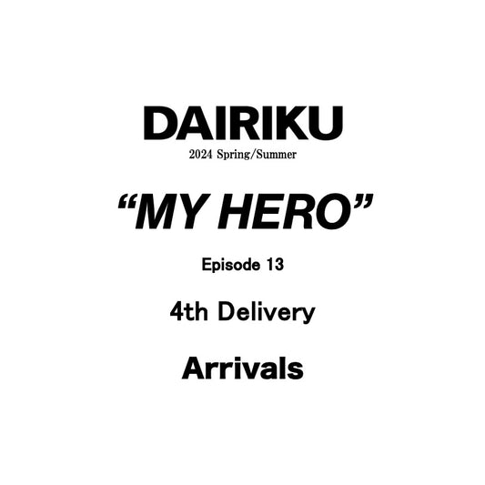 【TAT 1階】   DAIRIKU 3月23日 土曜日 12:00 発売開始。