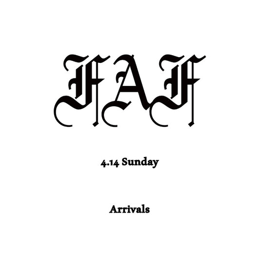 【TAT 1階】   Fake As Flowers 4月14日 日曜日 発売。