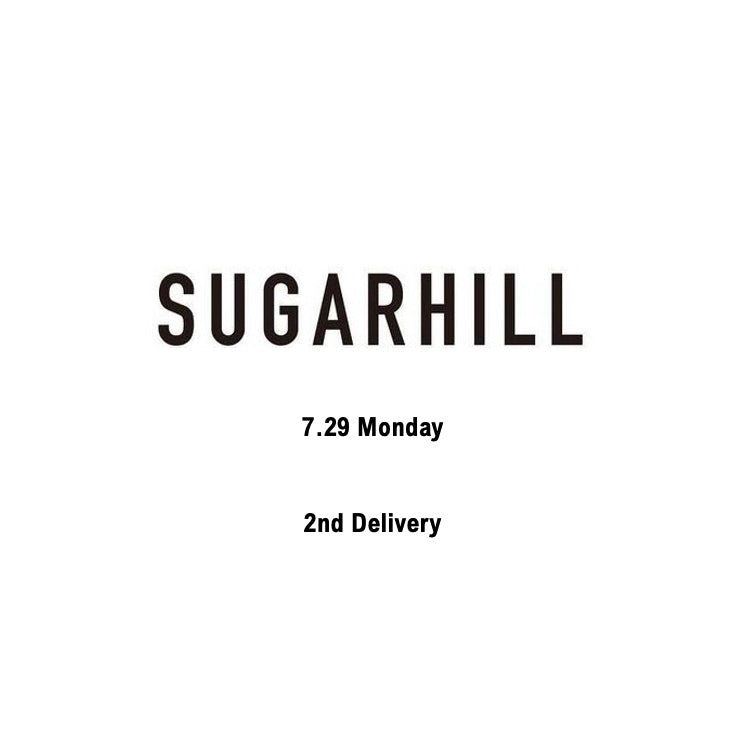 【TAT 1階】   SUGARHILL 7月29日 月曜日 発売。