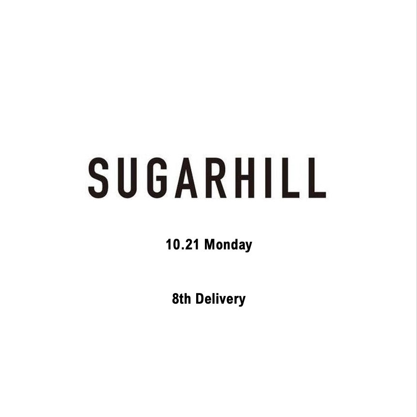 【TAT 1階】   SUGARHILL 10月21日 月曜日 発売。