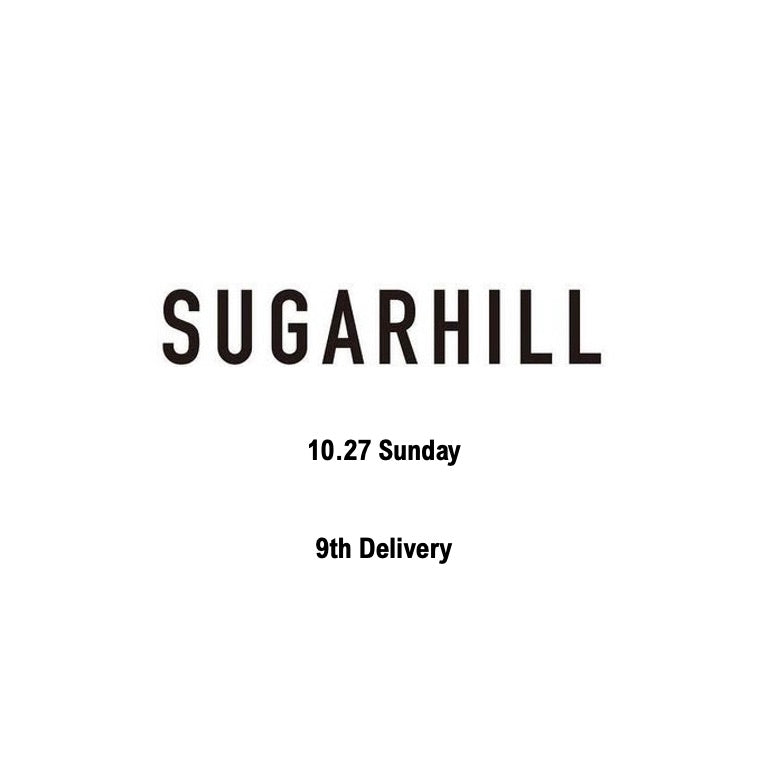 【TAT 1階】   SUGARHILL 10月27日 日曜日 発売。