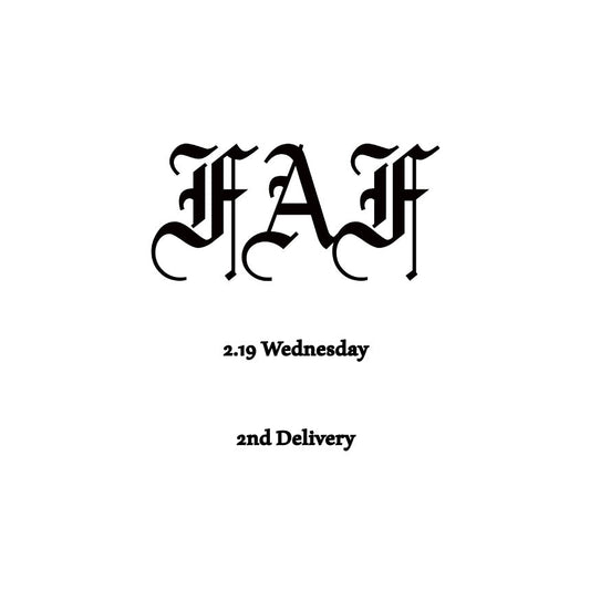 【TAT 2階】   Fake As Flowers 2月19日 水曜日 発売。