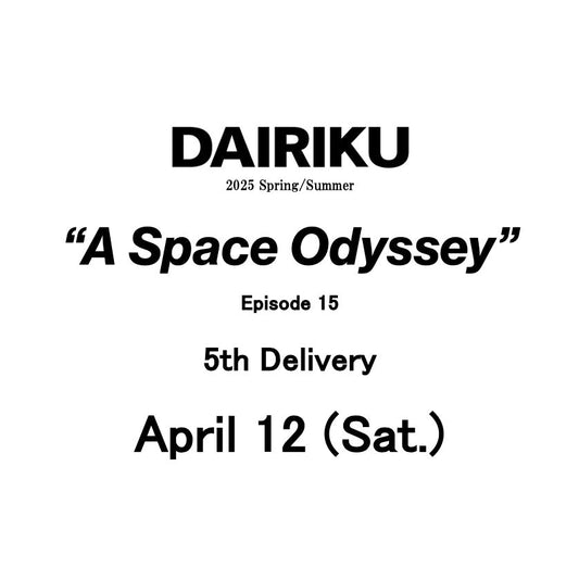 【TAT 1階】   DAIRIKU 4月12日 土曜日 発売。