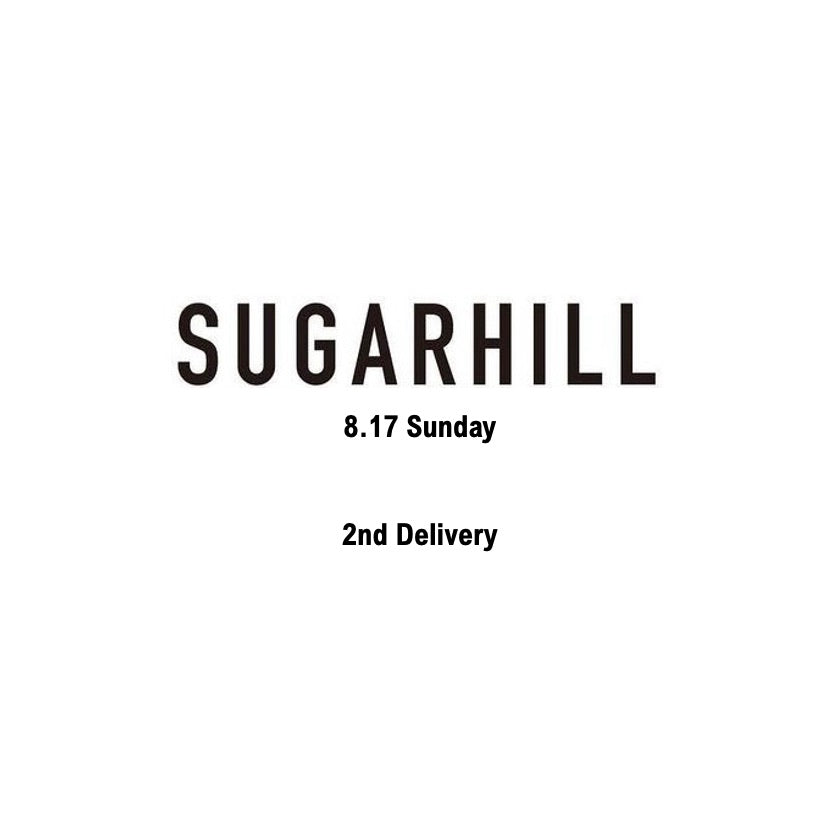 【TAT 1階】   SUGARHILL 8月17日 日曜日 発売。