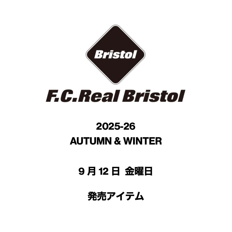 【TAT 1階】   F.C.Real Bristol 9月12日 金曜日 発売。