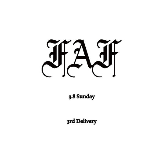 【TAT 1階】   FAF 3月8日 日曜日 発売。