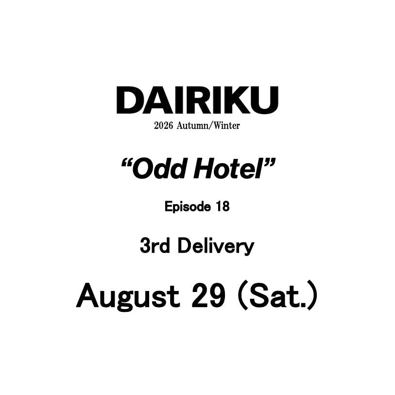 【TAT 1階】   DAIRIKU 8月29日 土曜日 発売。