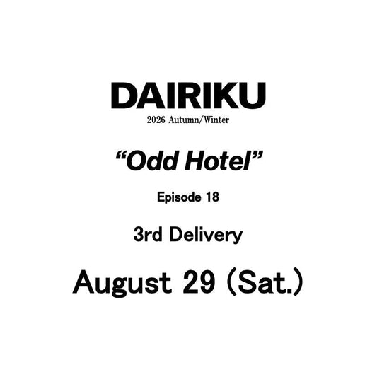 【TAT 1階】   DAIRIKU 8月29日 土曜日 発売。
