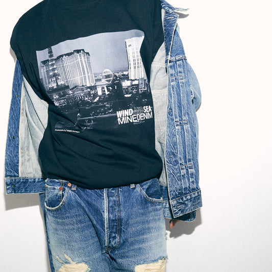 【TAT 2階】   WIND AND SEA × MINEDENIM Collaboration 7月27日 土曜日 12:00 発売開始。