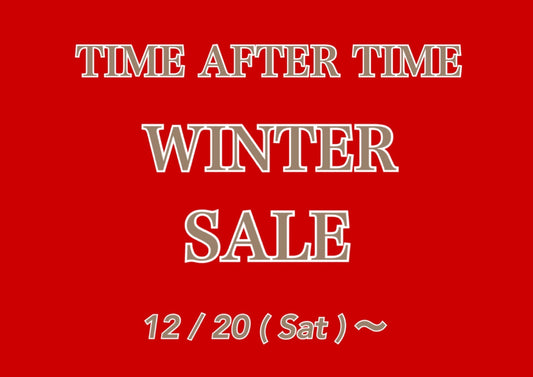 “TIME AFTER TIME WINTER SALE”