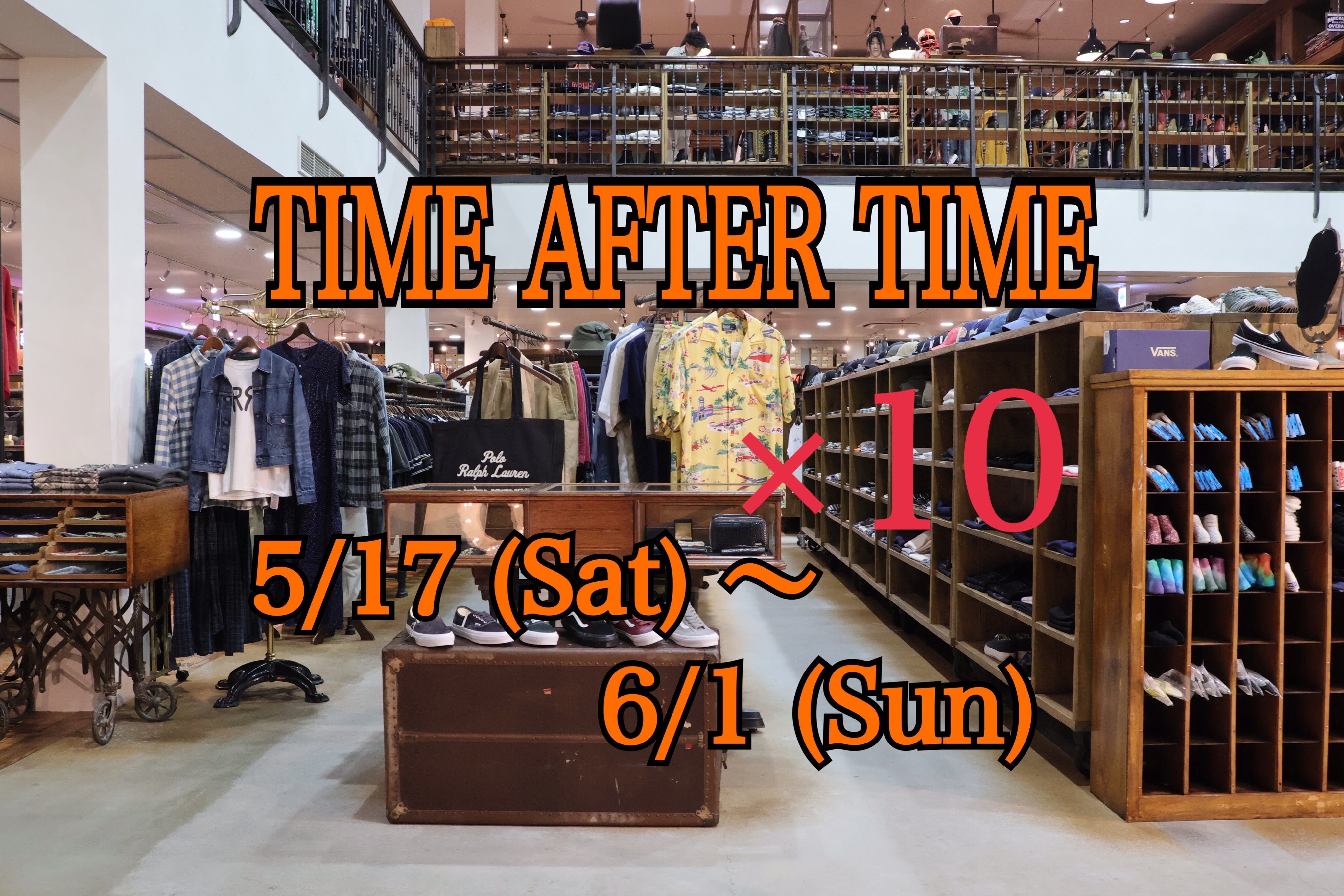 “Time After Time POINT×10” – TIME AFTER TIME