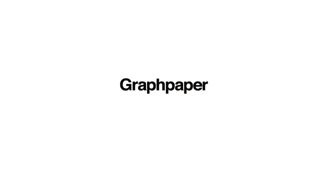【Graphpaper】Launch on 11/1(sat)12:00~