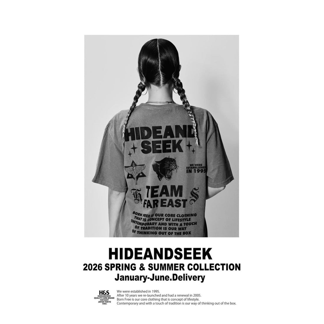 【TAT 2階】   HIDE AND SEEK 2月14日 土曜日 発売。