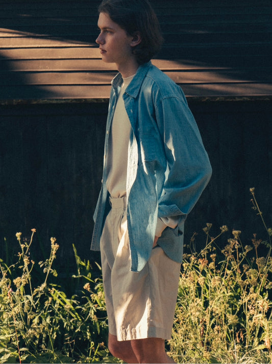 【A.PRESSE】Chambray Shirtのご紹介
