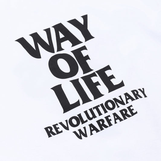 【TAT 2階】   RATS 《SCRIPT LOGO "WAY OF LIFE" TEE》8月26日 月曜日 12:00 発売開始。