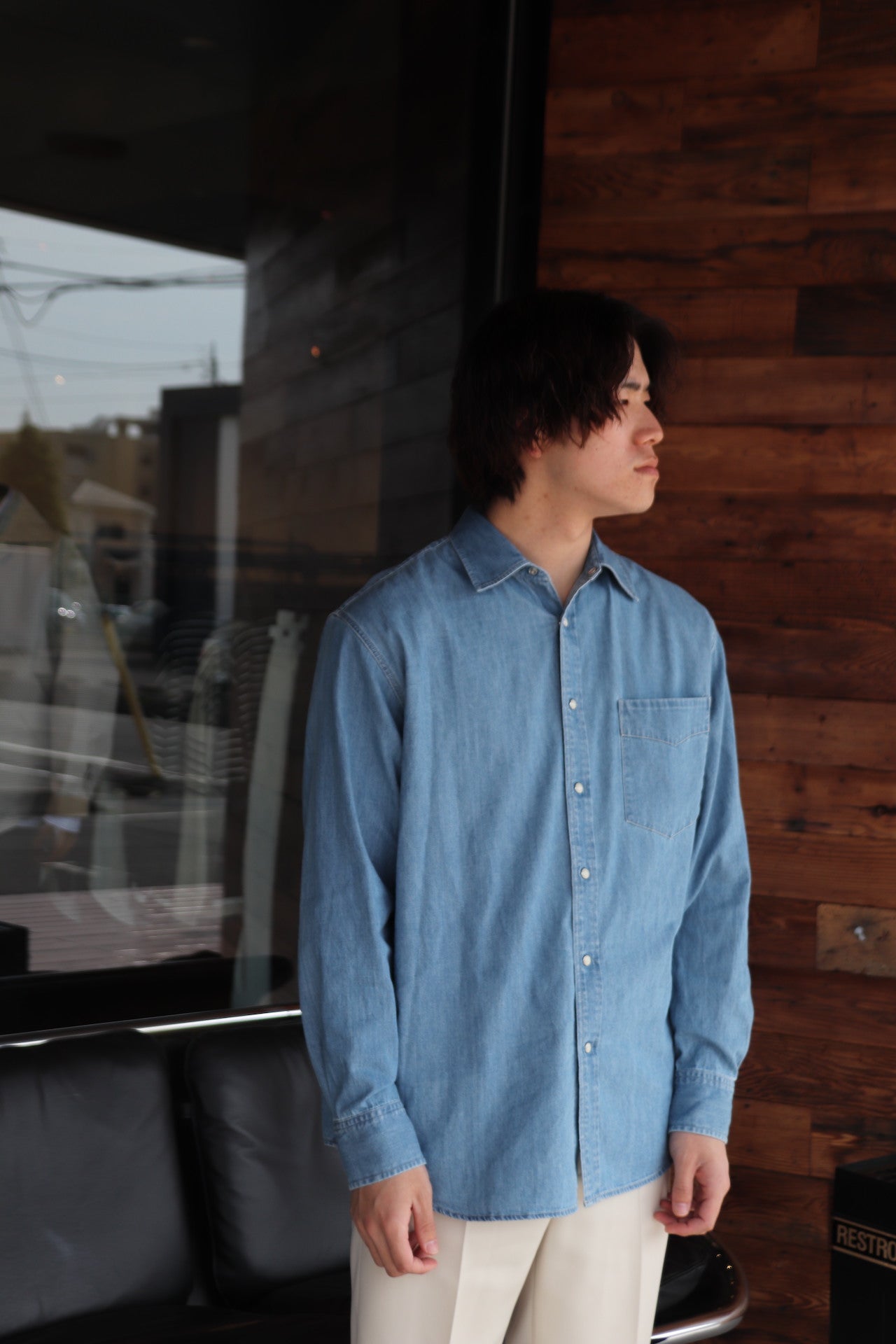 AURALEE】SELVEDGE SUPER LIGHT DENIM SHIRTのご紹介 – TIME AFTER TIME