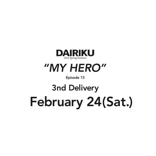 【TAT 1階】   DAIRIKU 2月24日 土曜日 発売。