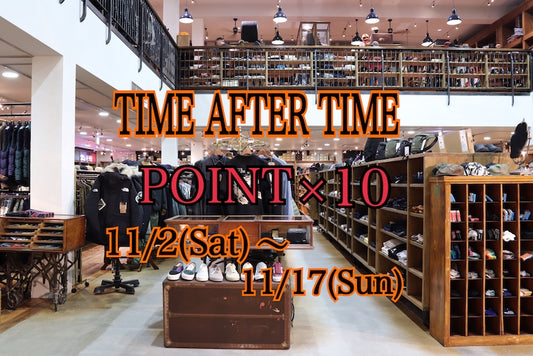 “Time After Time POINT×10”