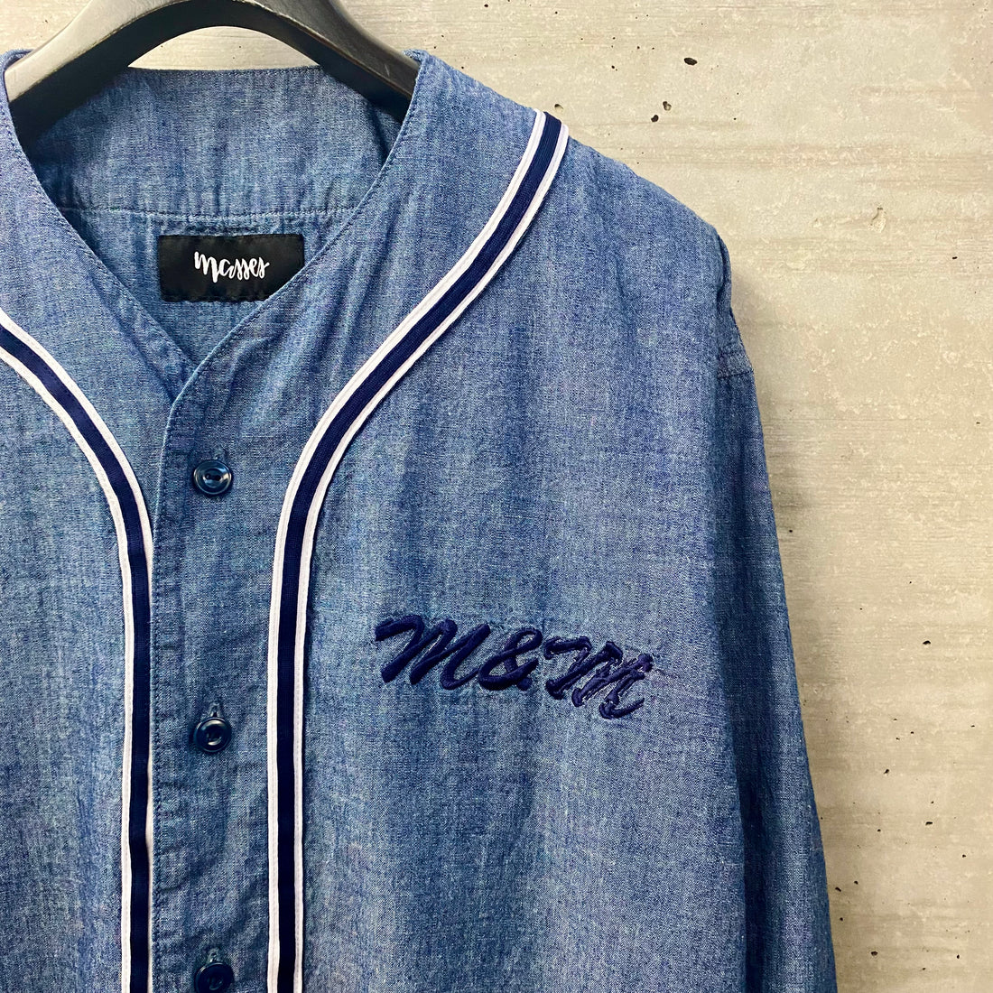 【TAT 2階】   M&M × MASSES collaboration『BASEBALL SHT』 4月13日 土曜日 12:00 発売開始!!!