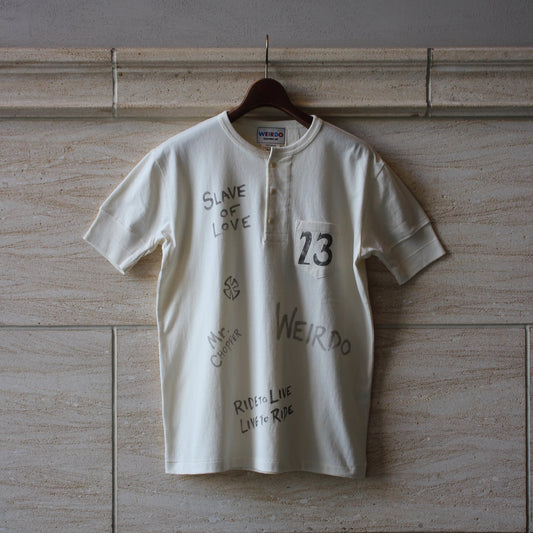 【JOB314】WEIRDO 新作のヘンリーTeeが入荷！