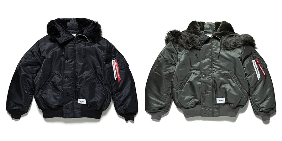 【TAT 2階】   WTAPS x ALPHA INDUSTRIES 10月28日 土曜日 12:00 発売開始。