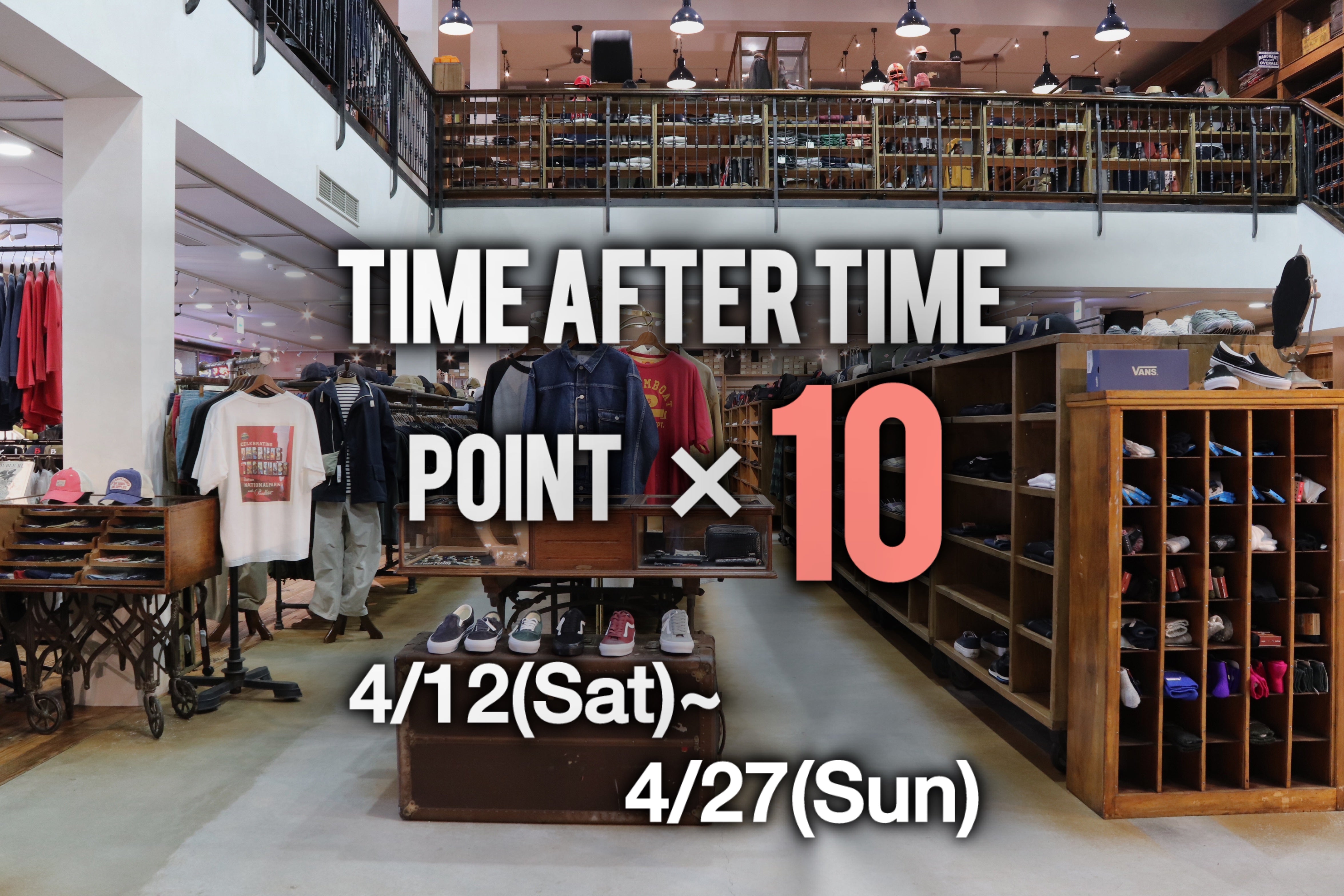 “Time After Time POINT×10” – TIME AFTER TIME
