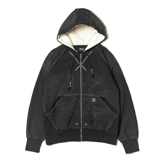 Aged Zip Up Hoodie